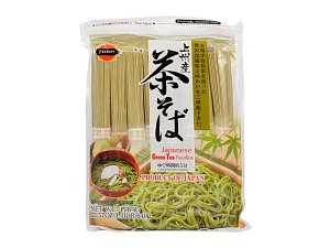 J-Basket Japanese Green Tea Soba Nudle, 640 g