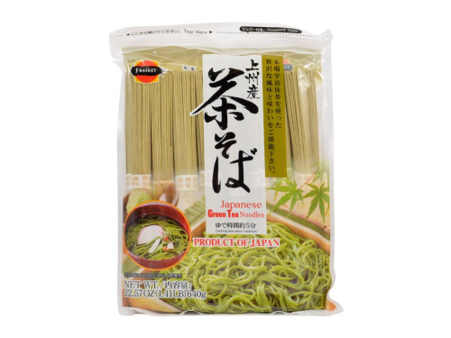 J-Basket Japanese green tea noodles, 640 g