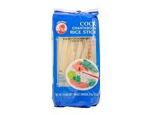 Cock brand Nudle rýžové 10 mm, 375 g