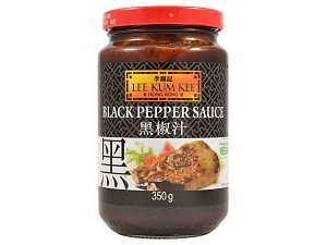 Lee Kum Kee Černá pepřová omáčka, 350 g