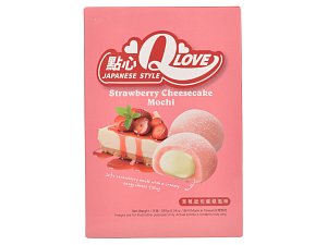 Qlove Strawberry cheesecake deluxe, 180 g