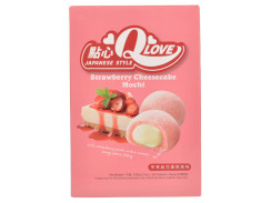 Qlove Strawberry Cheesecake Deluxe, 180 g