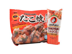 Set Takoyaki kuličky 480 g + Takoyaki omáčka 300 g