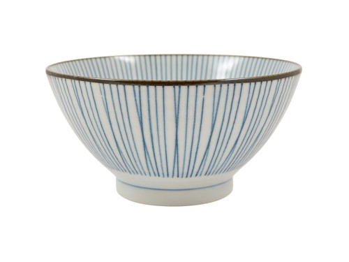 Miska japonská s proužkovaným designem, 18 x 9 cm