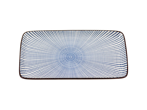 Tác Tokusa blue 23,5 x 13 cm