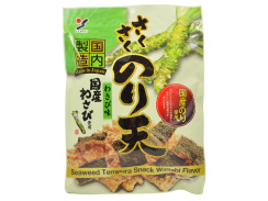 Yamaei Seaweed Tempura Snack Wasabi Flavor, 70 g