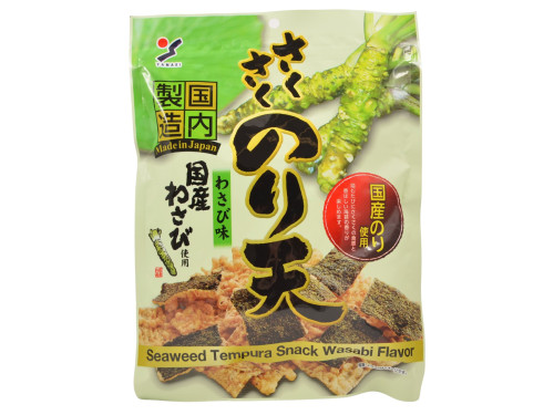 Yamaei Krekry Seaweed Tempura Wasabi Flavor, 70 g