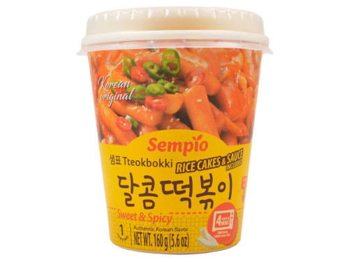 Sempio Tteokbokki Cup Sweet Spicy, 160 g
