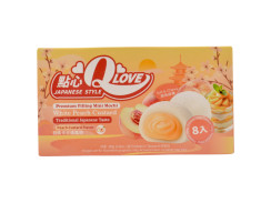Qlove Mochi White Peach mini, 80 g