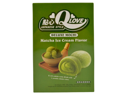 Qlove Mochi Matcha Ice Cream, 168 g