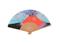 Vějíř s motivem hory Fuji