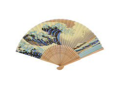 Vějíř s motivem japonské vlny