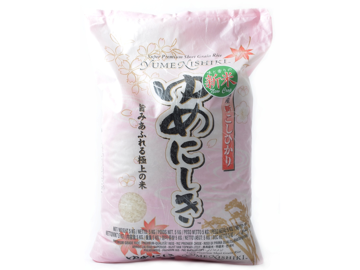 Yume Nishiki Rýže na sushi, 5 kg