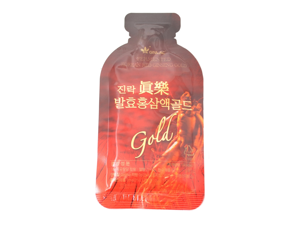 Ginlac Ženšen Power drink gold, 40 ml