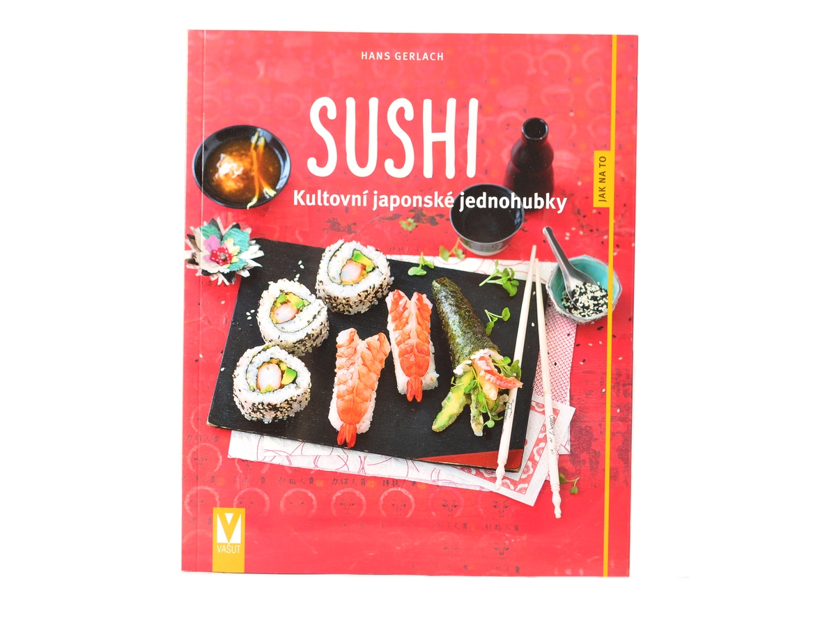 Kuchařka Sushi kultovní japonské jednohubky