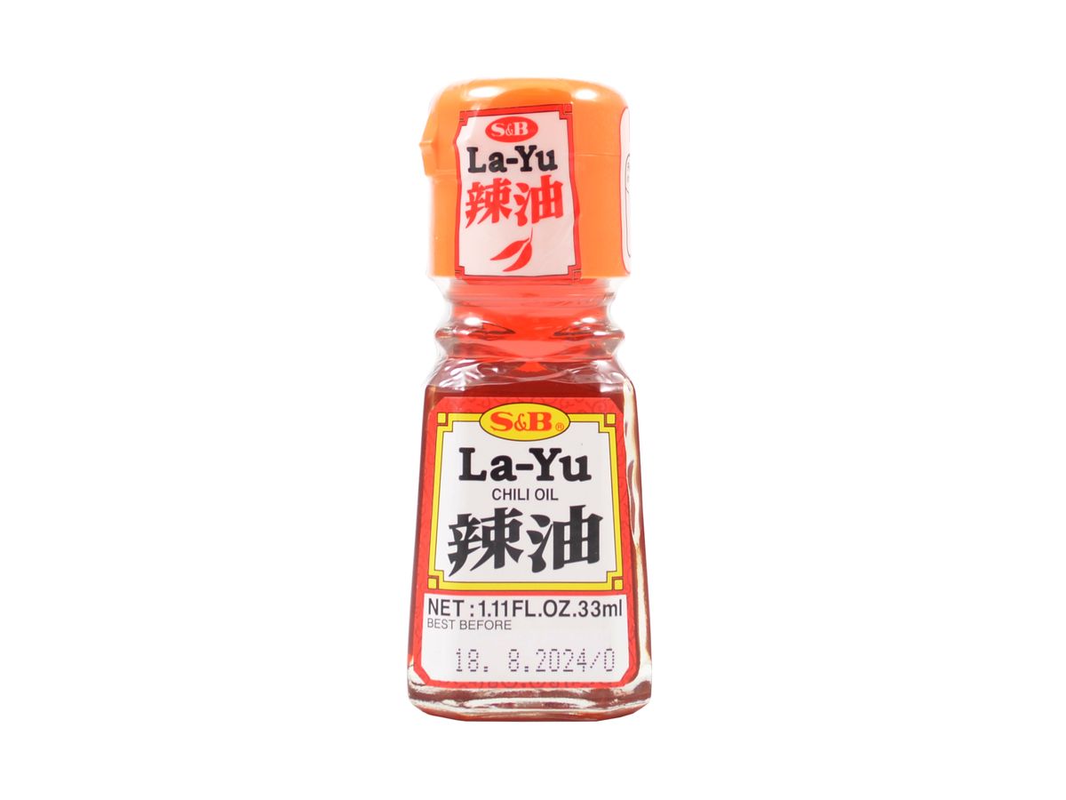 S&B La-Yu Sezamový olej s chilli, 33 ml