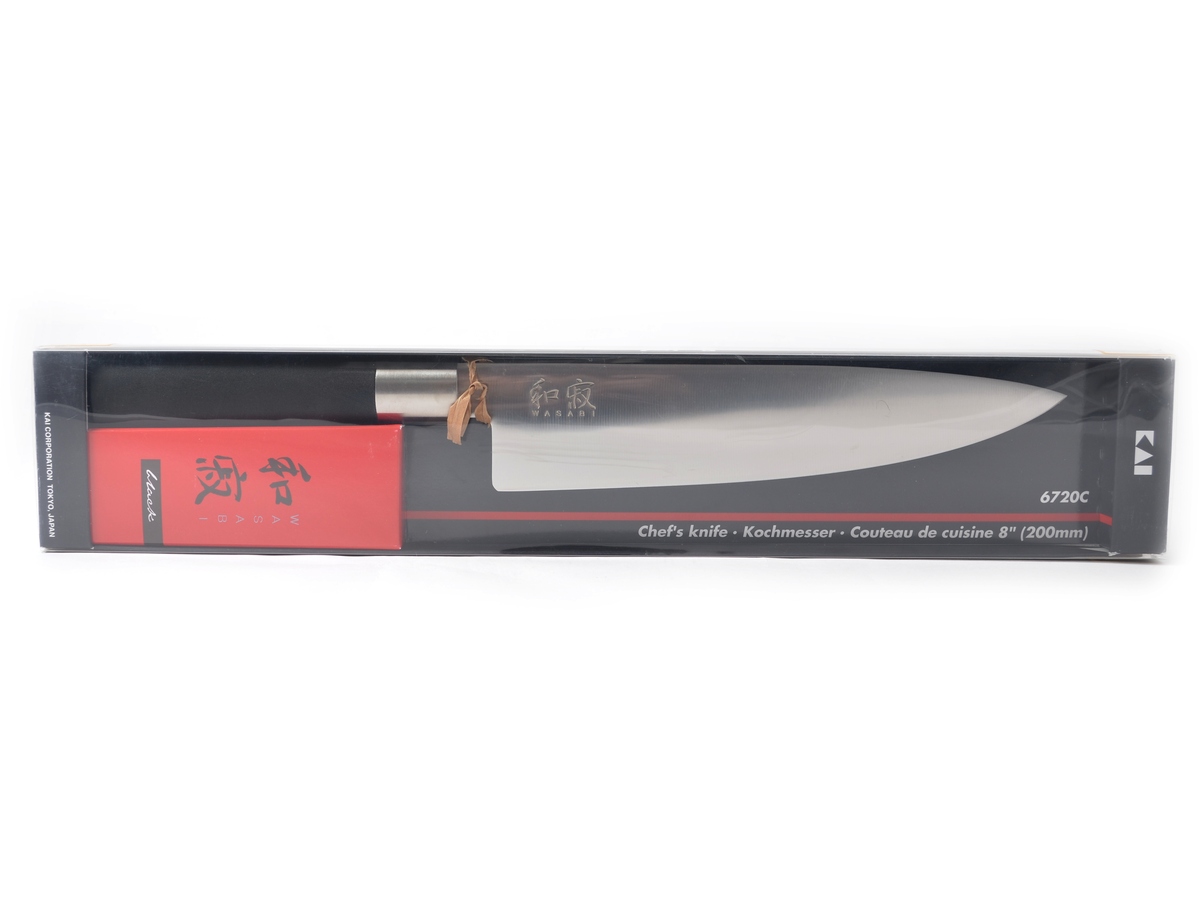 Wasabi Black Kuchyňský nůž šéfkuchaře 6720C, 20 cm