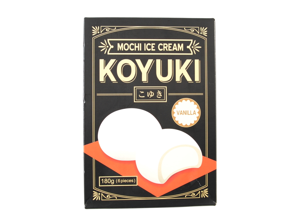 Koyuki Mochi se zmrzlinou s příchutí vanilky, 180 g