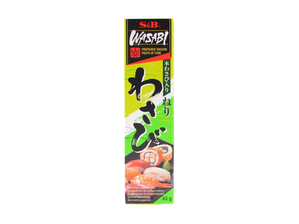 S&B Wasabi pasta, křenová pasta 43 g