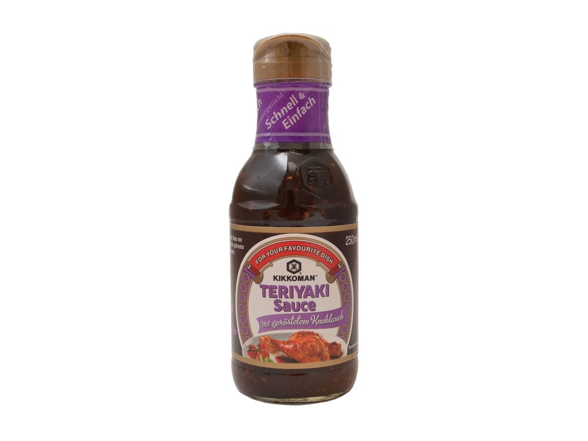 Kikkoman Teriyaki omáčka s pečeným česnekem, 250 ml