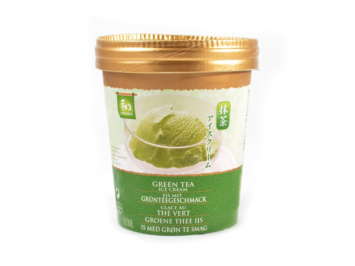 Nagomi Zmrzlina se zeleným čajem, 500 ml