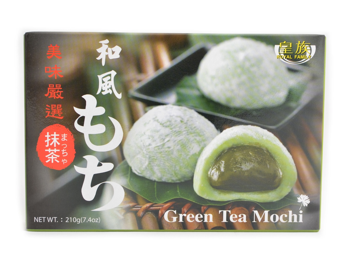 Royal Family Mochi s příchutí zeleného čaje, 210 g