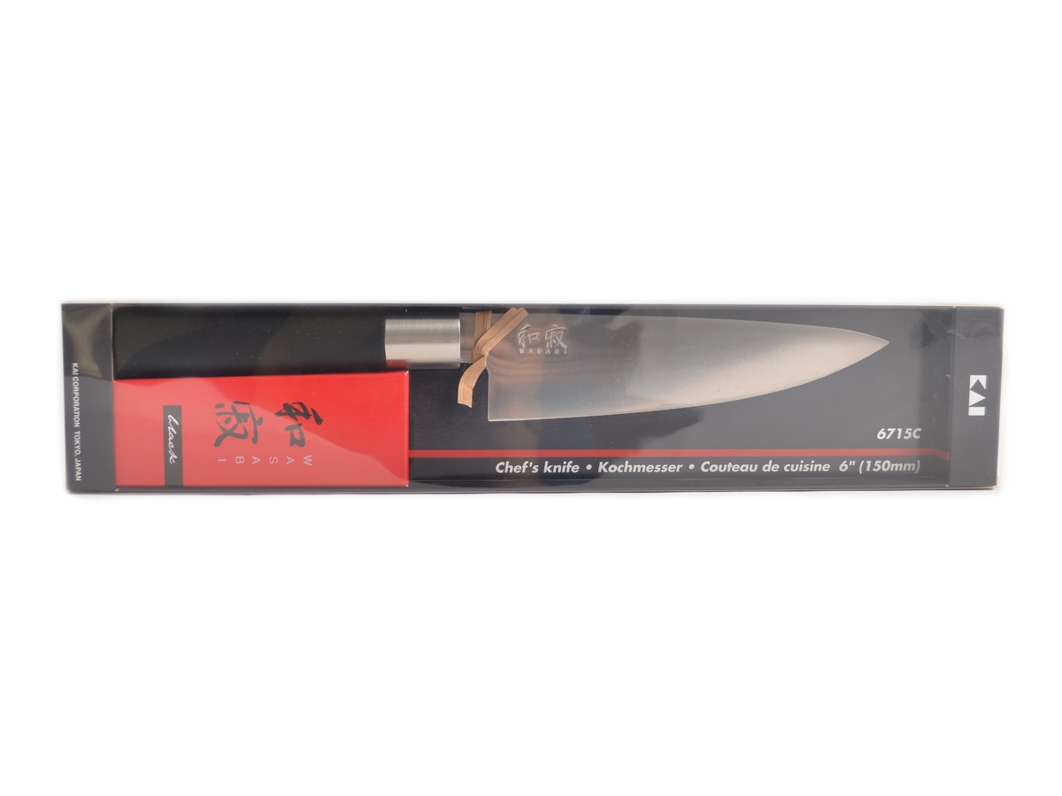 Wasabi Black Kuchyňský nůž šéfkuchaře 6715C, 15 cm
