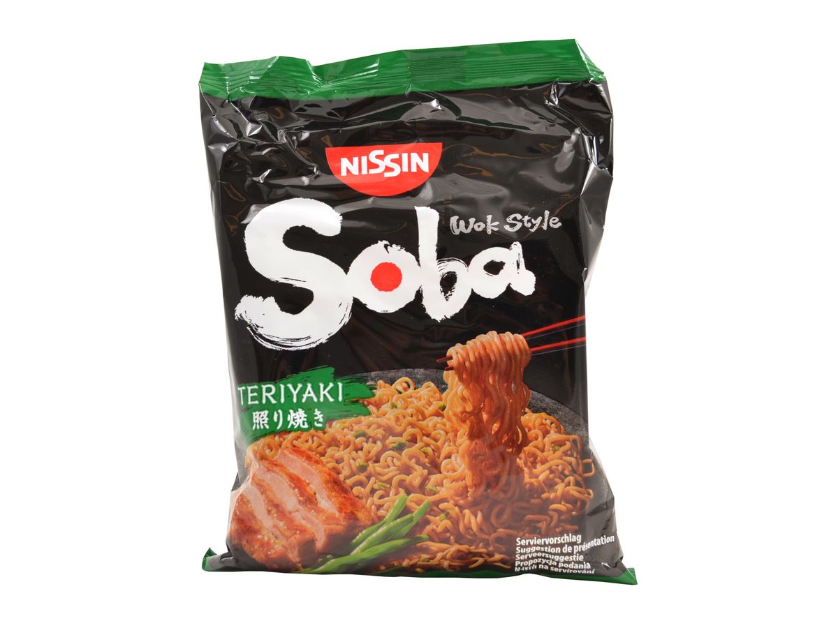 Nissin Polévka instantní Soba Teriyaki, 110 g