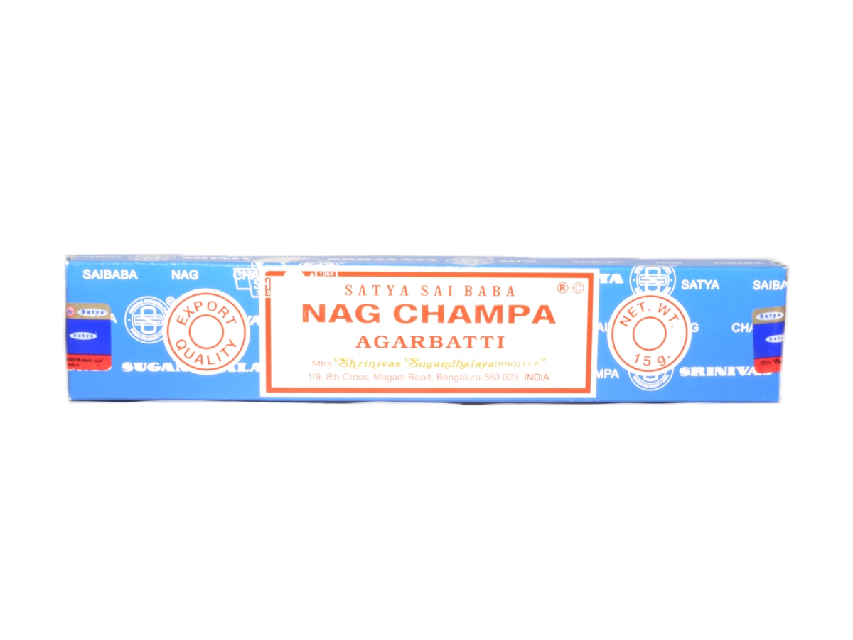 Vonné tyčinky Nag Champa Sai Baba Agarbathi indické