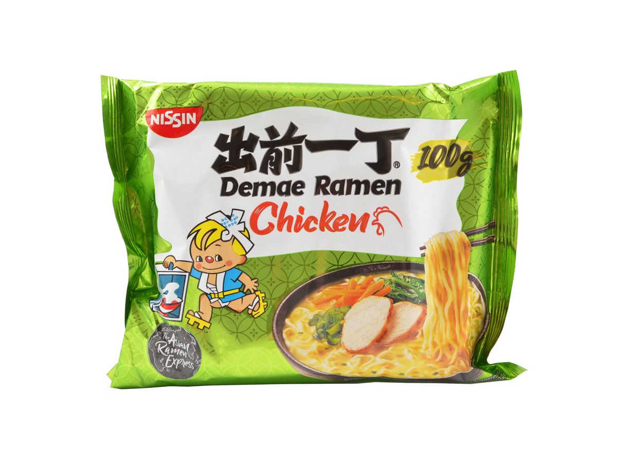 Nissin Demae Ramen Polévka instantní kuřecí, 100 g