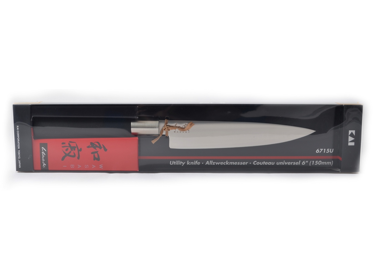 Wasabi Black Kuchyňský nůž 6715U univerzální, 15 cm