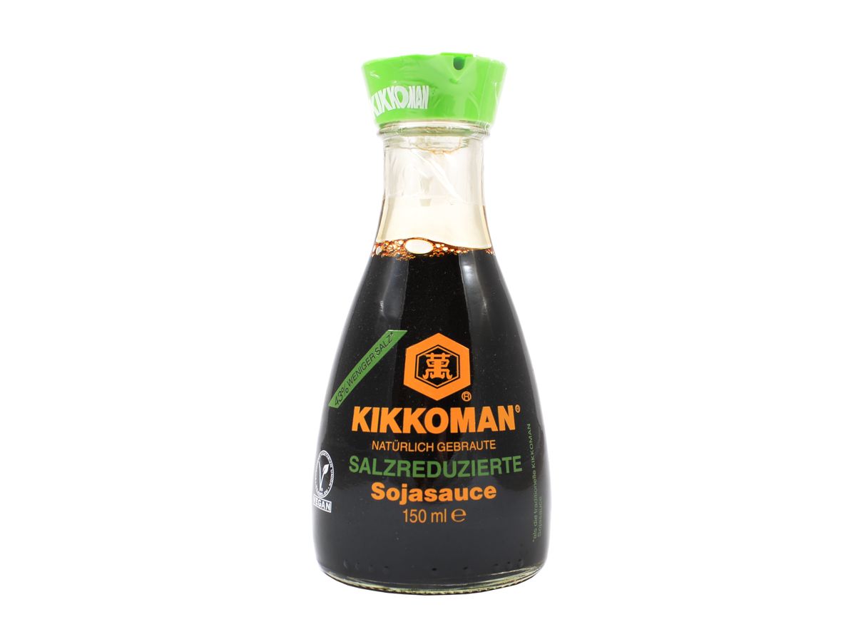 Kikkoman Sójová omáčka s nižším obsahem soli, dekorační, 150 ml