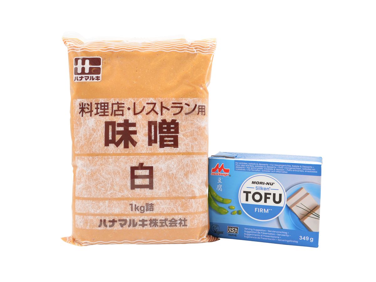 Set Tofu firm 349 g + Shiro miso 1 kg