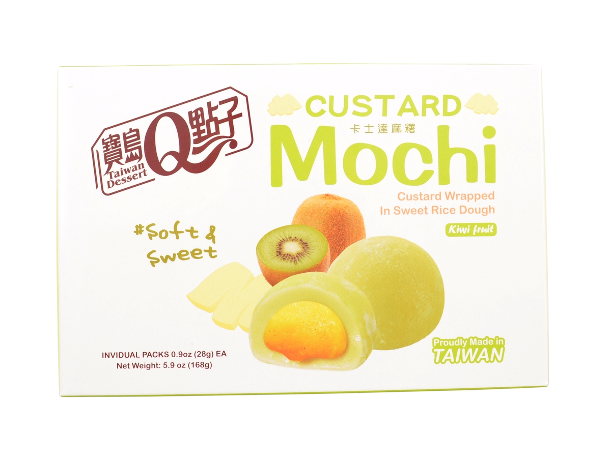 Q Brand Mochi Kiwi, 168 g