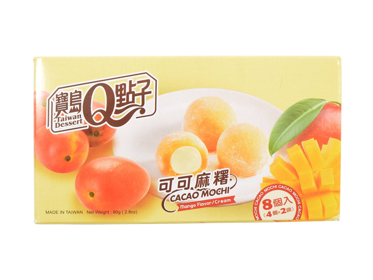 Q Brand Mochi Mango, 80 g
