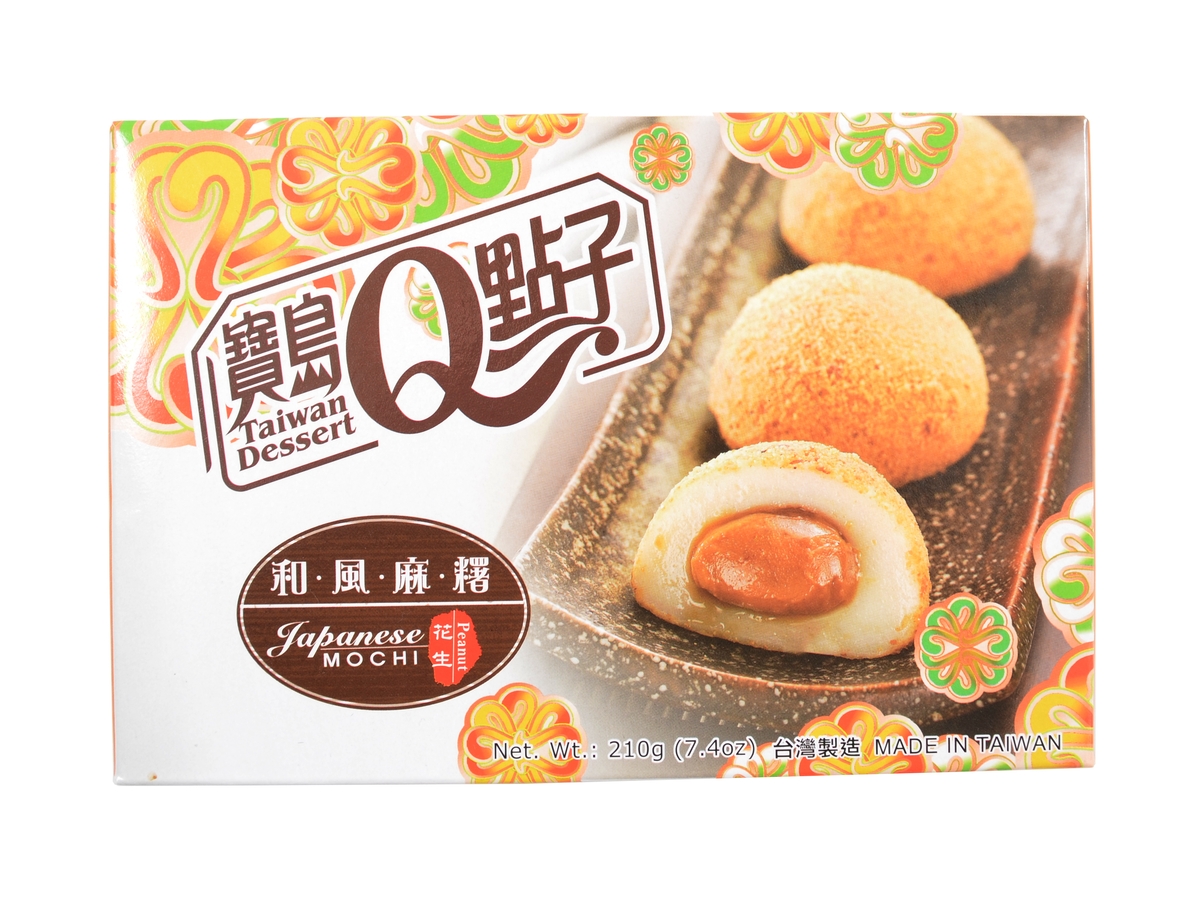 Q Brand Mochi Arašídy, 210 g