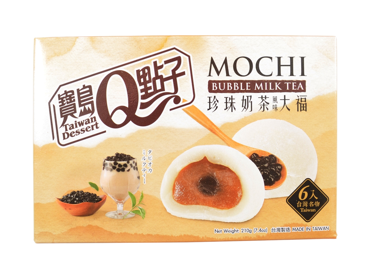 Q Brand  Mochi Bubble milk tea 210 g