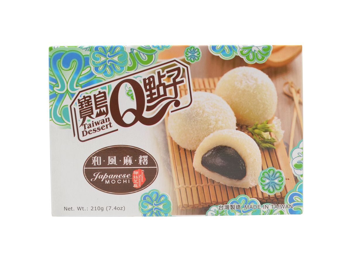 Q Brand Mochi sezam a kokos 210 g