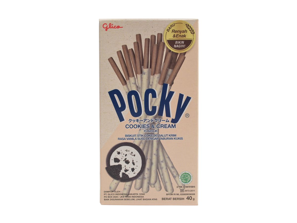 Glico Pocky Cookies & Cream Oreo, 40 g