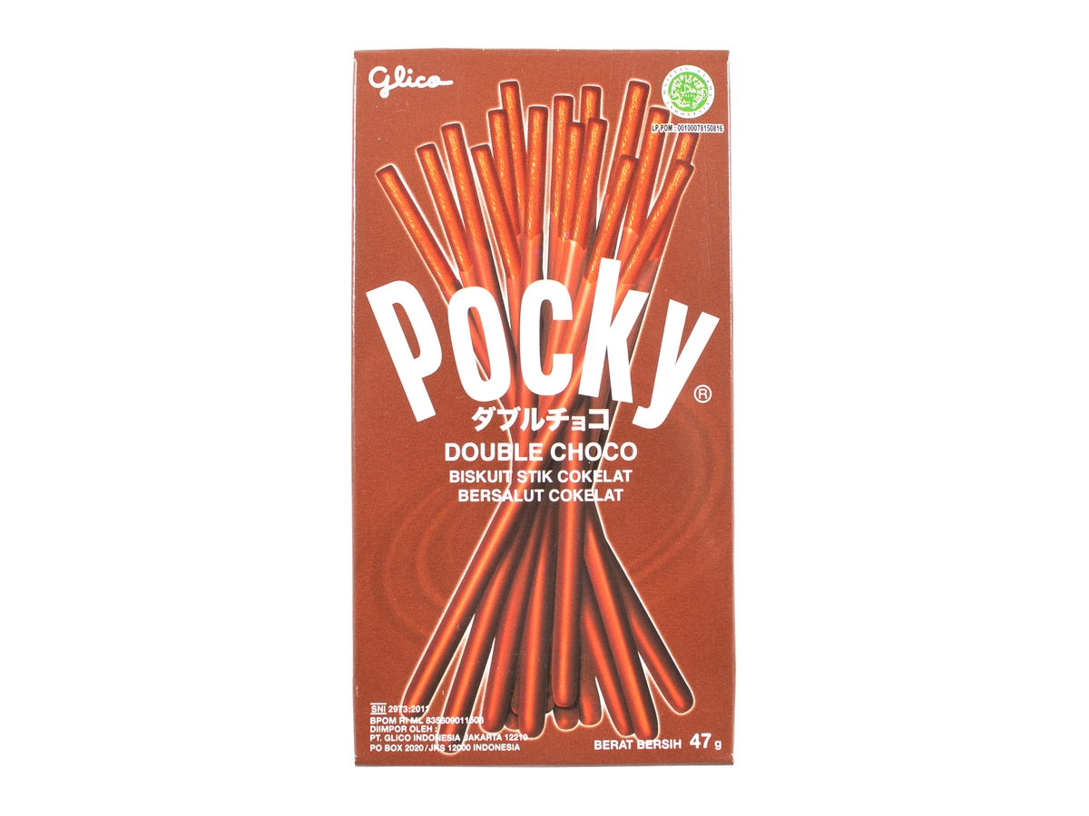 Glico Pocky Double Chocolate, 47 g