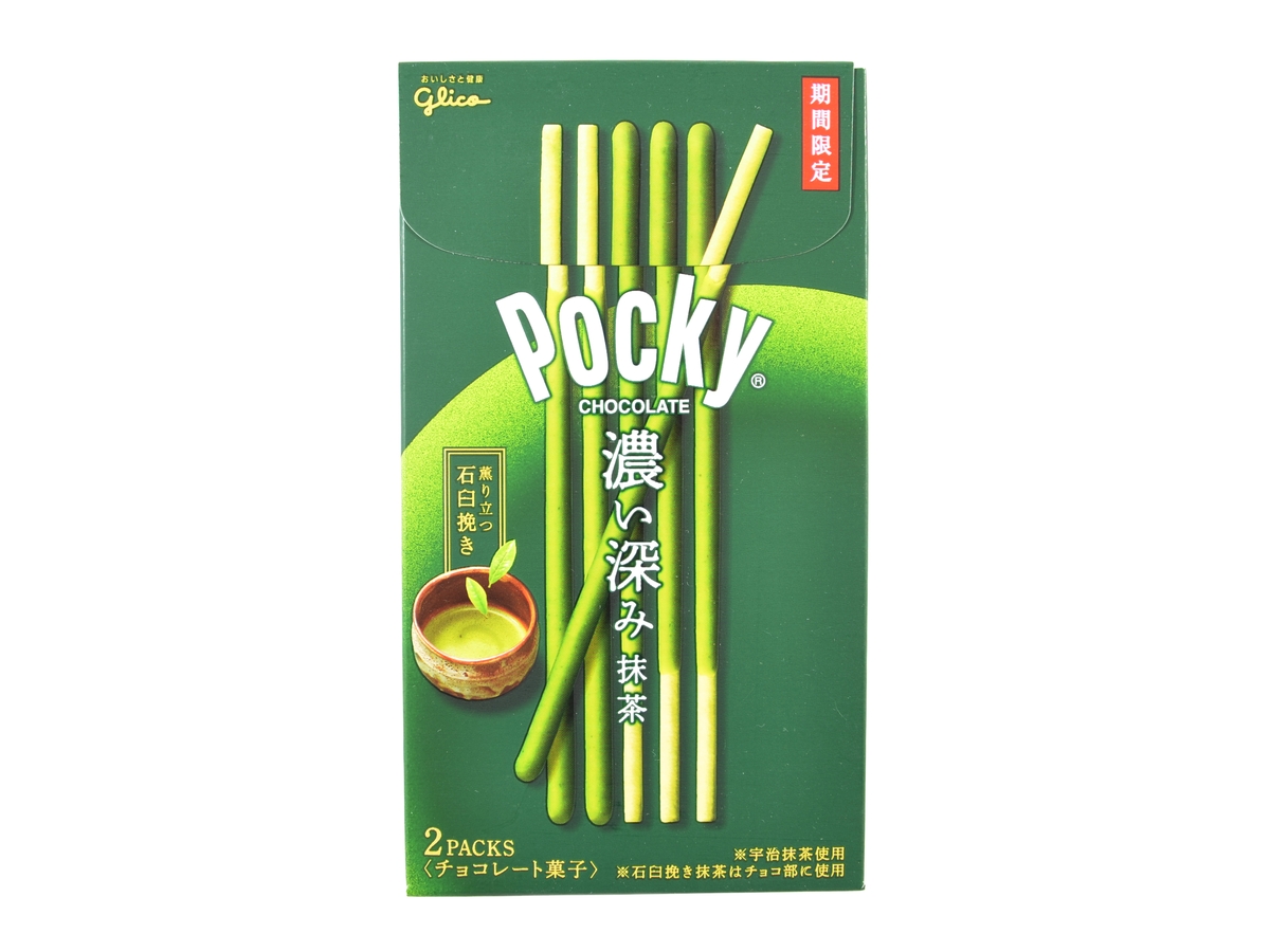 Glico Pocky Matcha Chocolate, 61 g