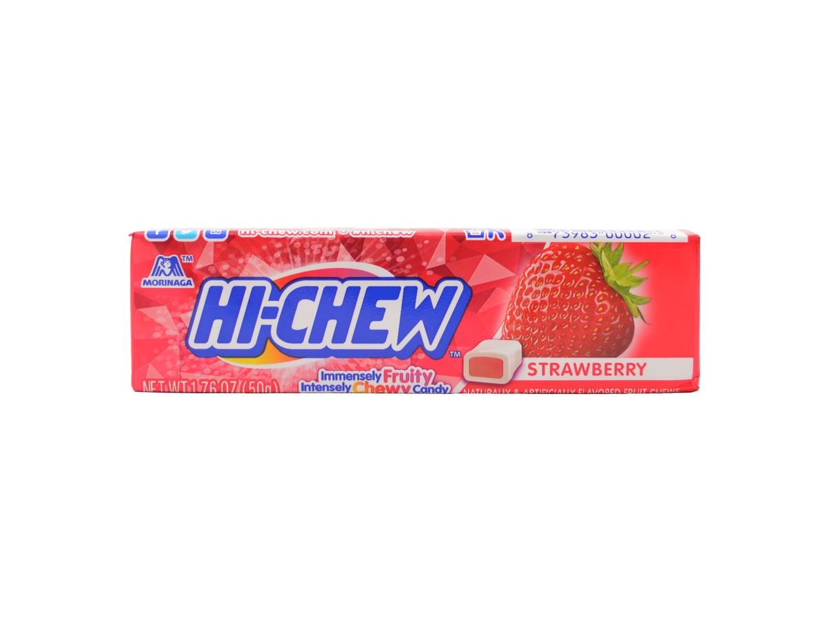 Morinaga Hi-Chew Strawberry žvýkací  bonbóny, 50 g