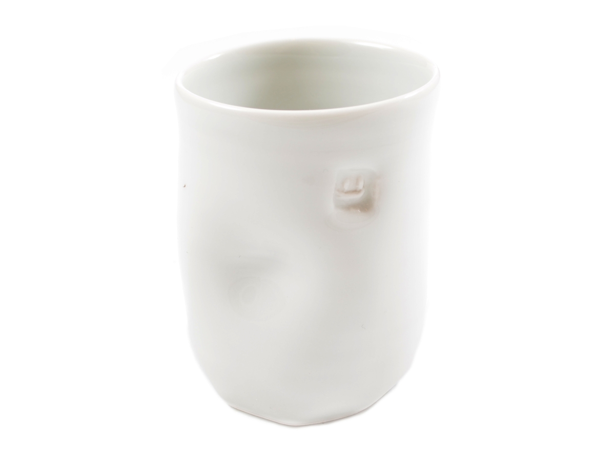 Kalíšek bílý porcelánový, 6,5 cm
