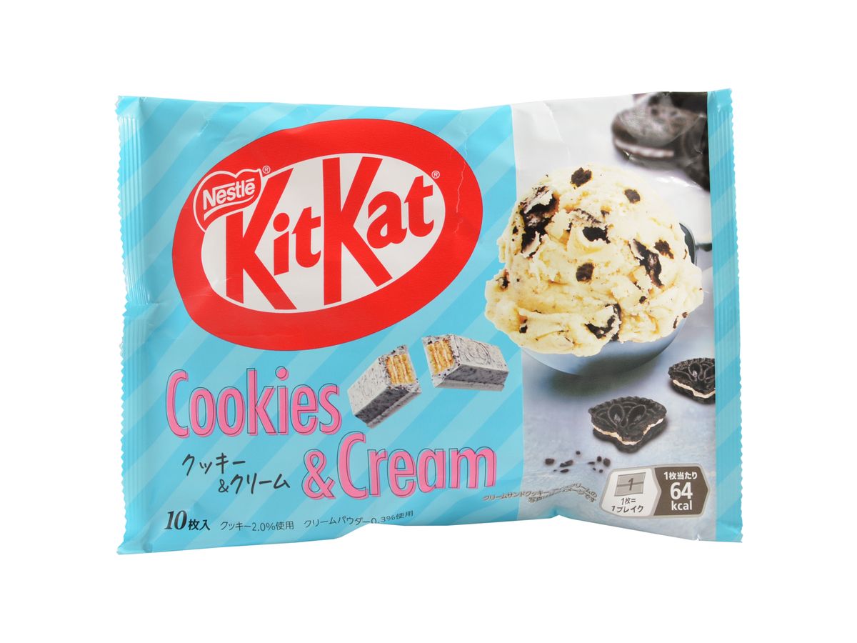 KitKat Mini Cookies & Cream japonské 116 g