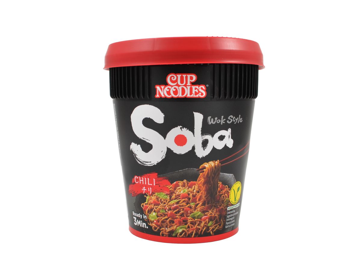 Nissin Cup Noodles Wok Style Soba Chilli, 92 g