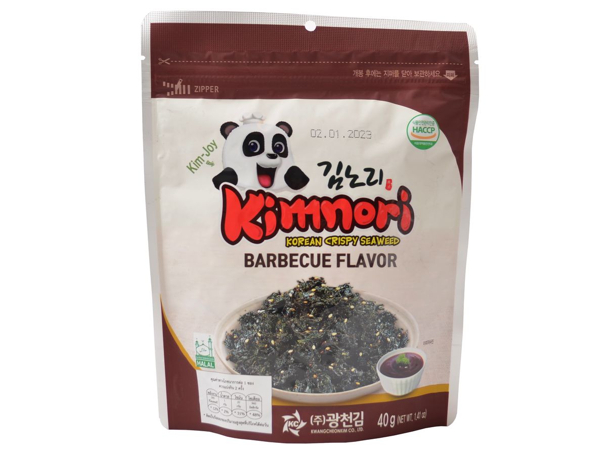 Kwangcheon Ochucené řasy BBQ, 40 g