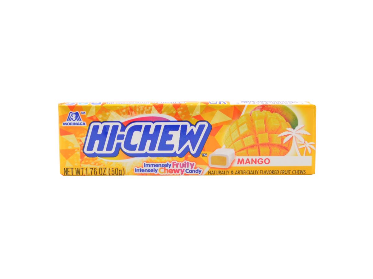 Morinaga Hi-Chew Mango žvýkací  bonbóny, 50 g
