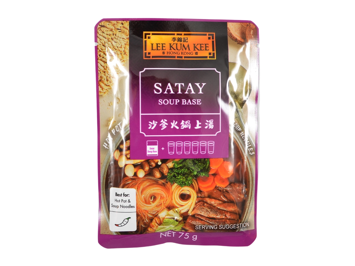 Lee Kum Kee Satay polévkový základ, 75 g