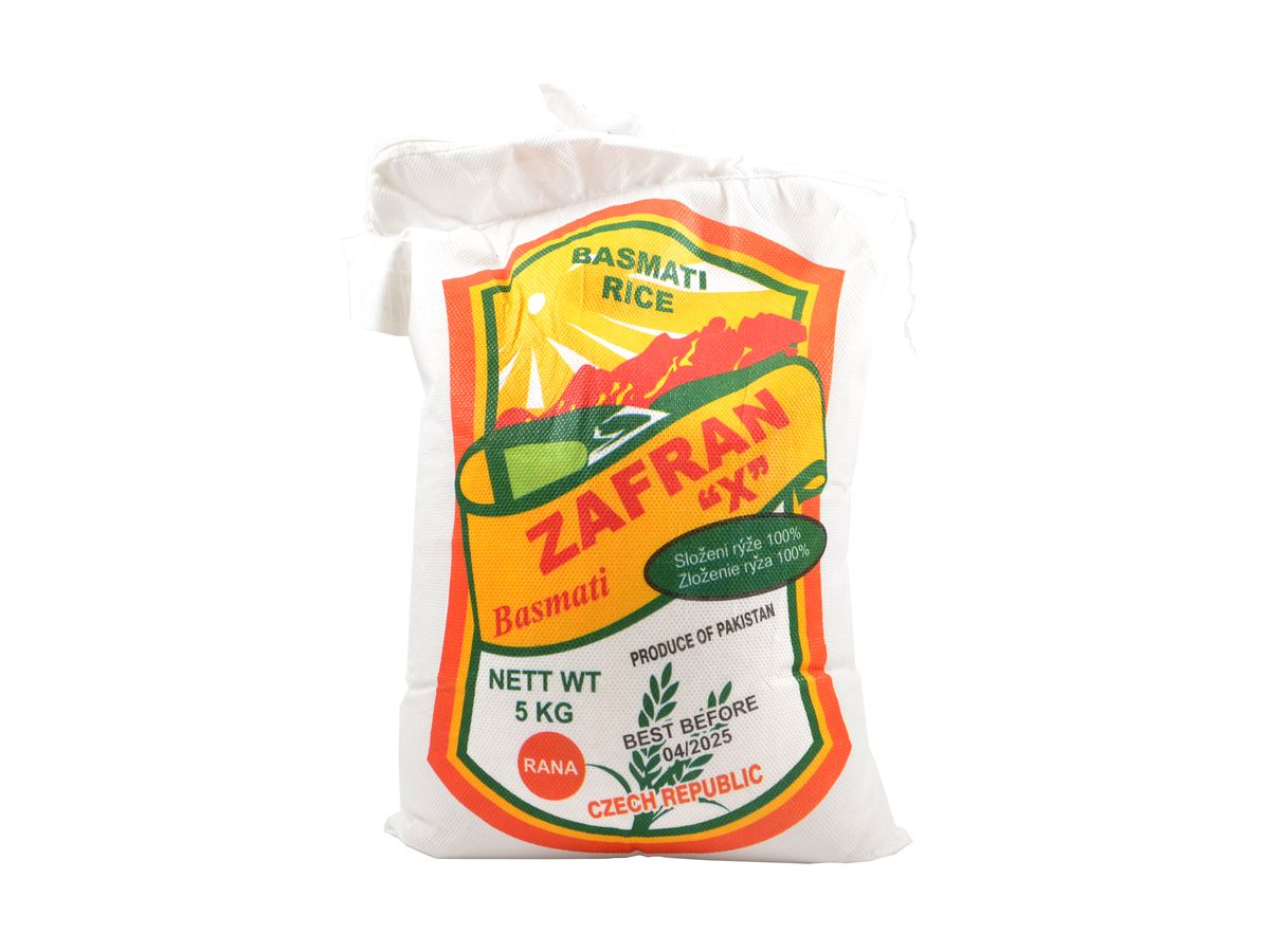 Zafran Basmati rýže, 5 kg