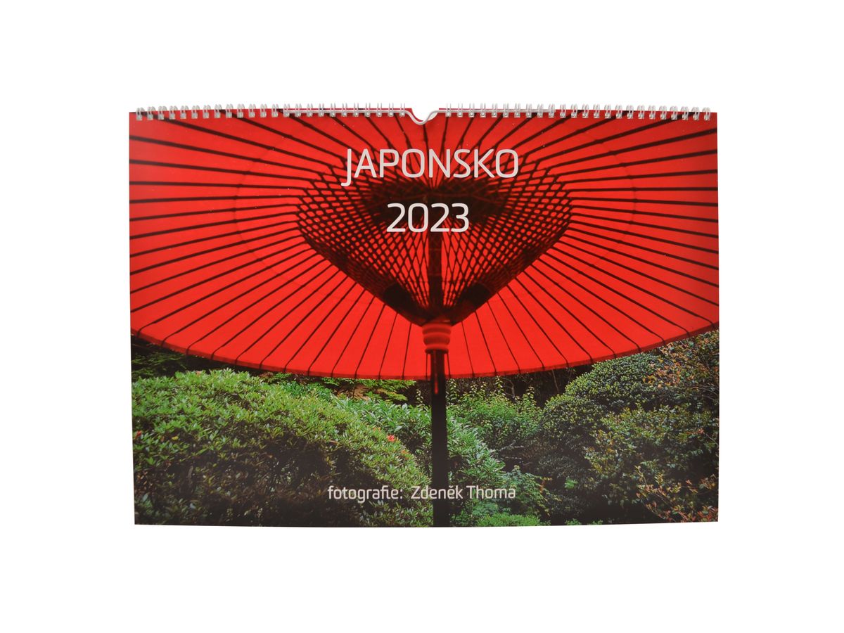 Nástěnný kalendář Japonsko 2023 (Zděněk Thoma)